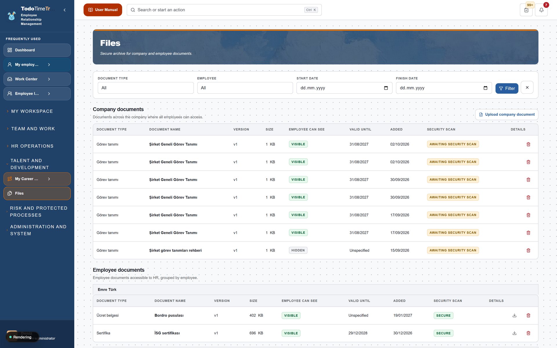 files screenshot